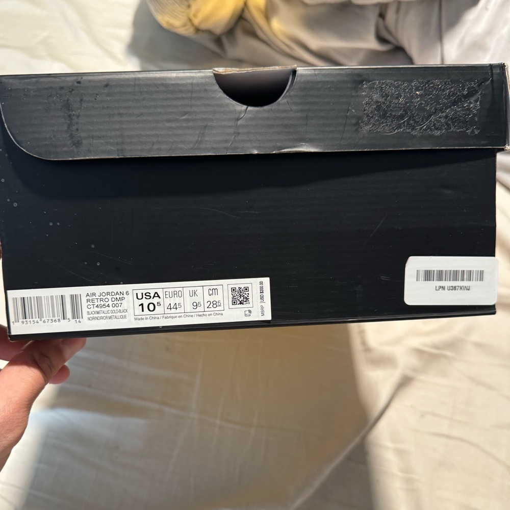 Jordan Retro 6 DMP SZ 10.5